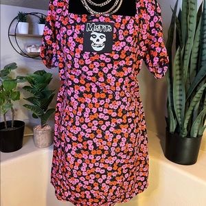 Reworked Floral Dress